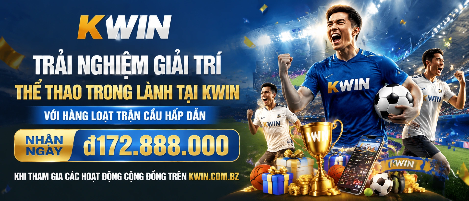Không khí trận đấu thể thao trên kwin.com.bz