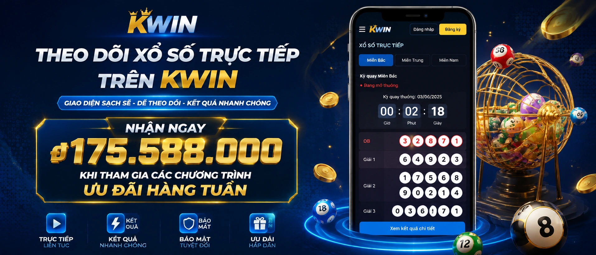 Trang tra cứu kết quả xổ số theo khu vực